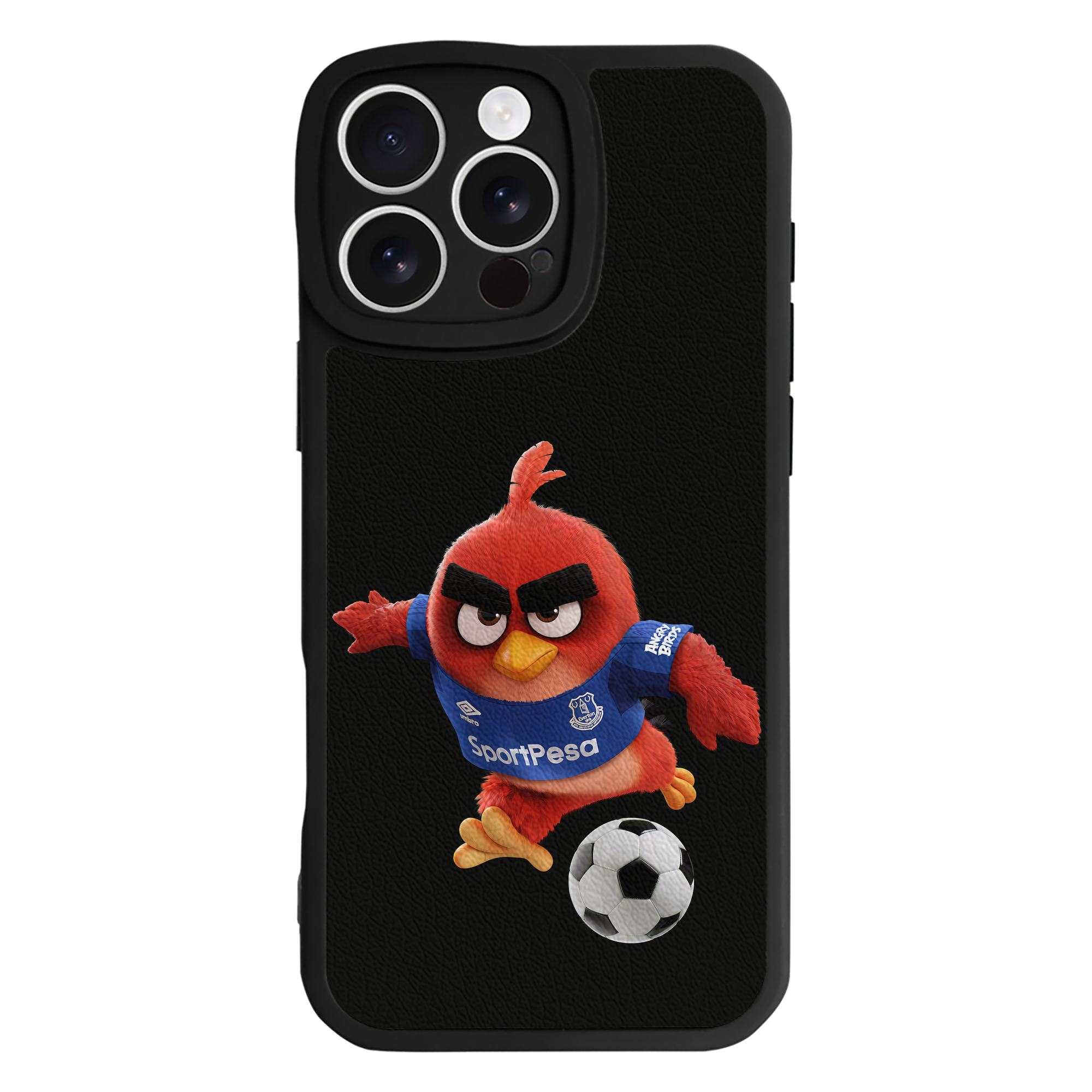 （画像用） Angry Birds アングリーバード 【iPhone 16シリーズ対応】シリコンスマホケース（レザー調） 材質：シリコン
